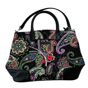 Vera Bradley - Day Off Satchel in Kiev Paisley (Discontinued Print)